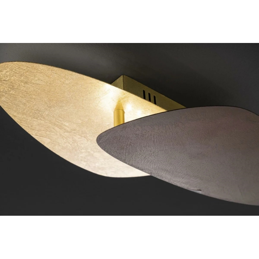 Wofi 9551.02.15.9420 - LED-kattovalaisin BELANA LED/12,5W/230V 3000K kultainen