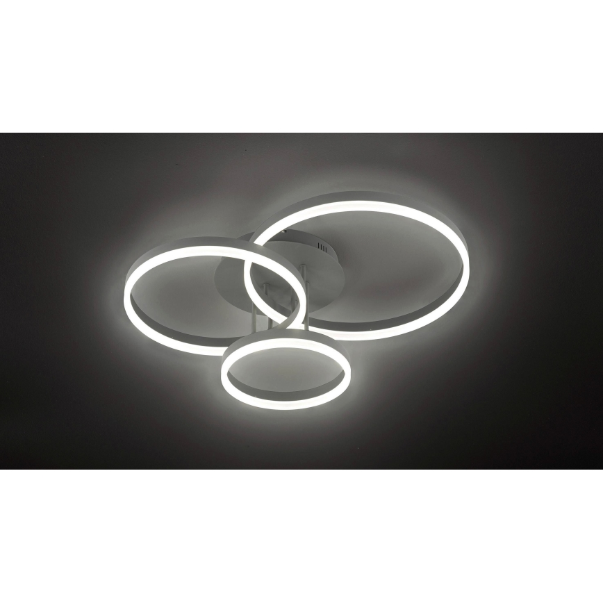 Wofi 9822.03.88.9000 - LED-himmennyskattokruunu VAASA LED/58W/230V