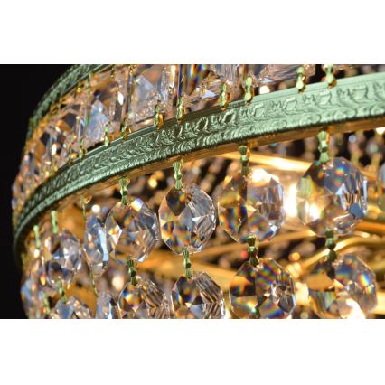 Wranovsky JWZ014060100-8 - Kristalli-ketjukattokruunu STOCKHOLM 8xE14/40W/230V