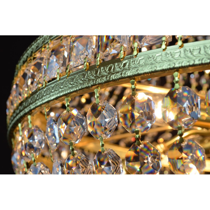 Wranovsky JWZ014060100-8 - Kristalli-ketjukattokruunu STOCKHOLM 8xE14/40W/230V