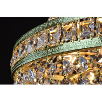 Wranovsky JWZ014060100-8 - Kristalli-ketjukattokruunu STOCKHOLM 8xE14/40W/230V