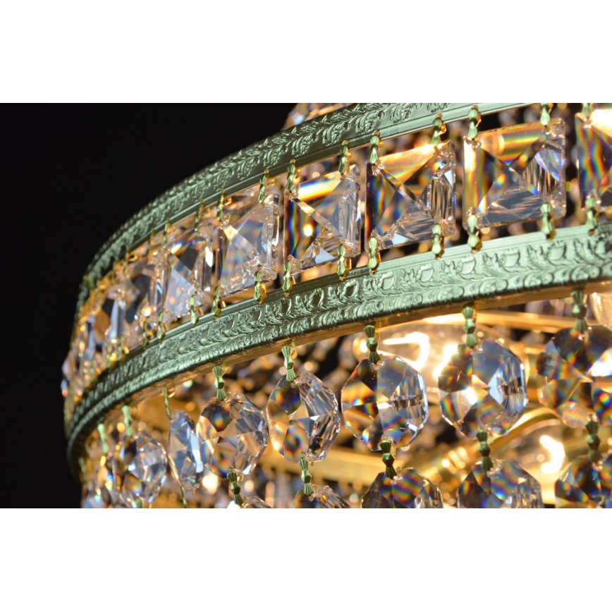 Wranovsky JWZ014060100-8 - Kristalli-ketjukattokruunu STOCKHOLM 8xE14/40W/230V