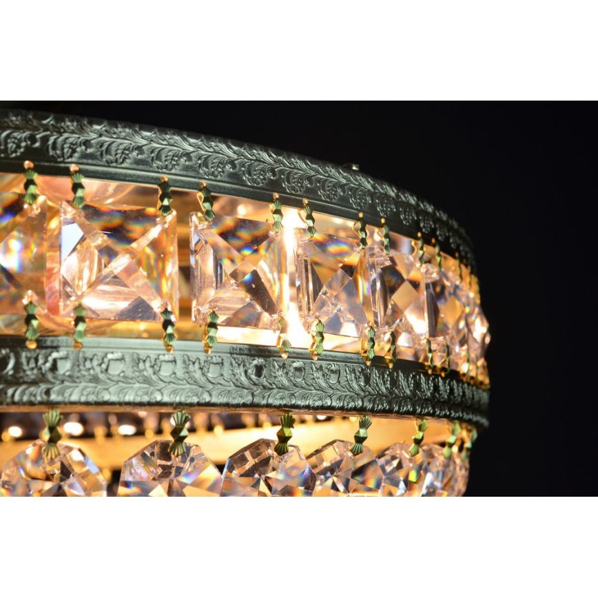 Wranovsky JWZ014060100 - Kiinteä kristallikruunu STOCKHOLM 6xE14/40W/230V