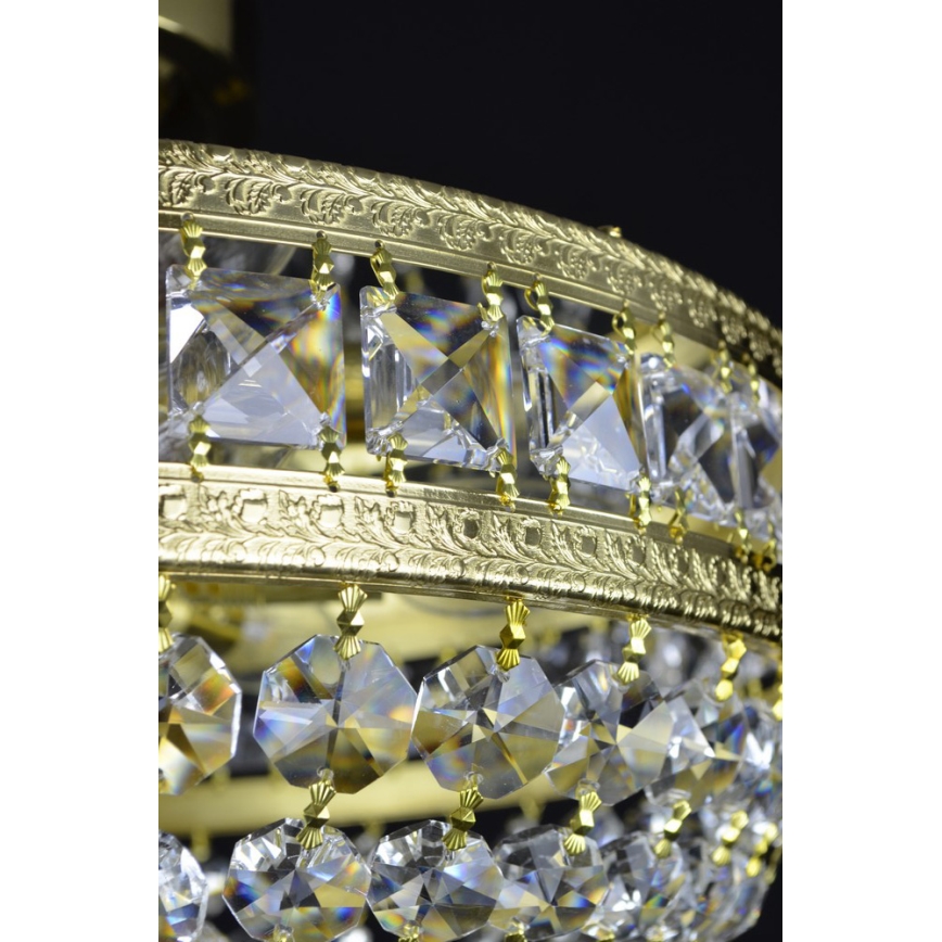 Wranovsky JWZ014060100 - Kiinteä kristallikruunu STOCKHOLM 6xE14/40W/230V