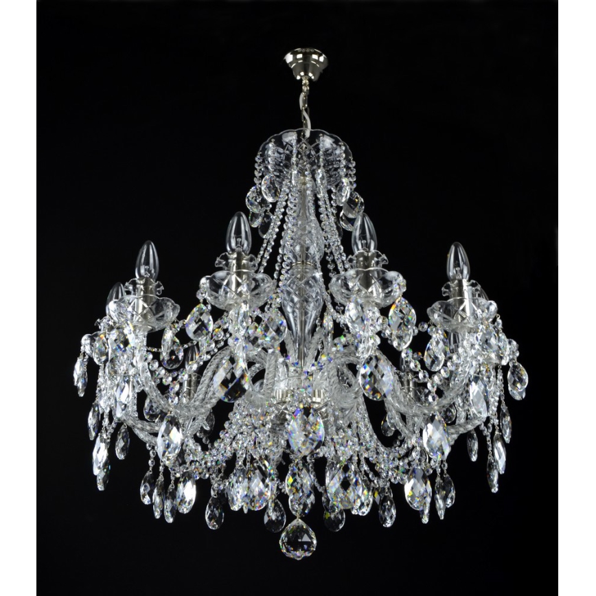 Wranovsky JWZ124122101 - Kristallikruunu ketjussa IMPERIAL 12xE14/40W/230V