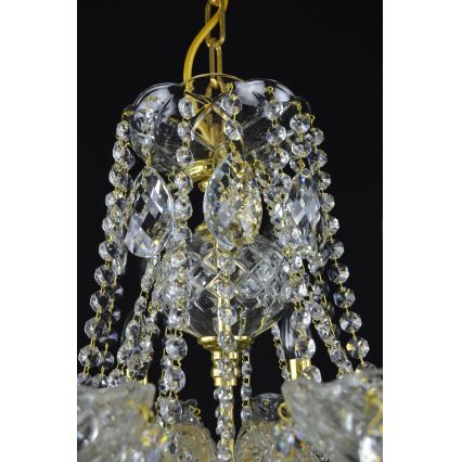 Wranovsky JWZ151082130 - Kristalli-ketjukattokruunu CLASSE 8xE14/40W/230V