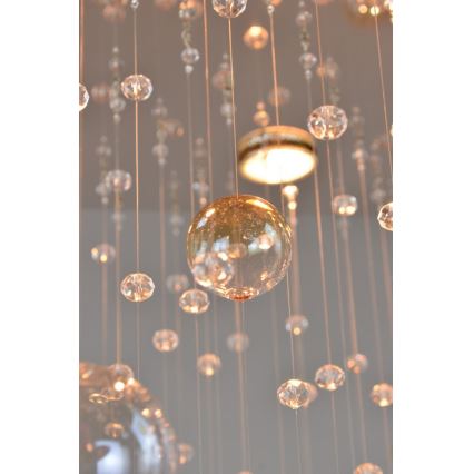 Wranovsky JWZ610100101 - Kiinteä kristallikruunu ORBIS 10xGU10/40W/230V