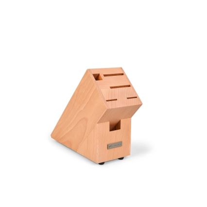 Wüsthof - CLASSIC kokkiveitsi 20 cm veitsitelineessä, pyökki/beige