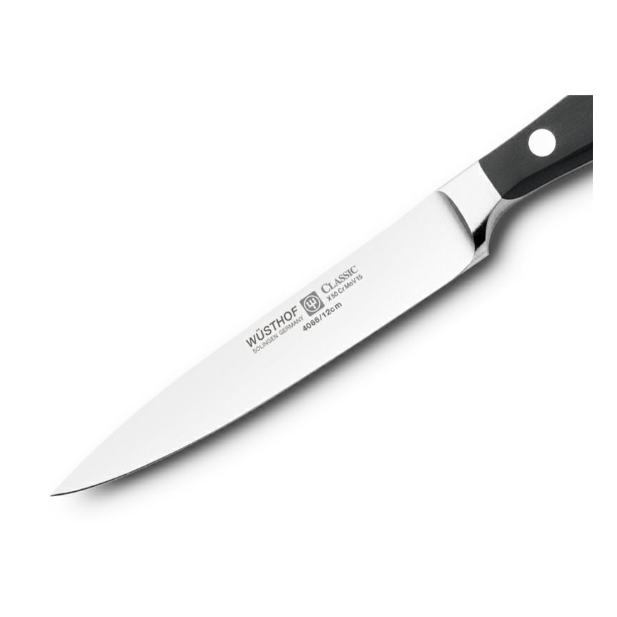 Wüsthof - Keittiöveitsi CLASSIC 12 cm musta