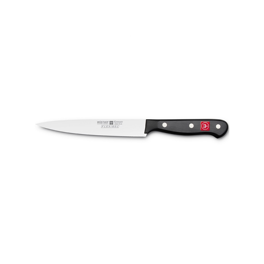 Wüsthof - Gourmet-keittiöveitsisarja 6 kpl musta