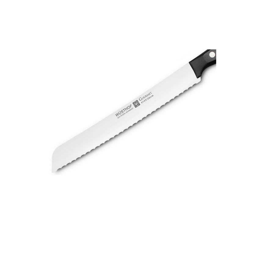 Wüsthof - Leivänleikkuuveitsi GOURMET 20 cm musta