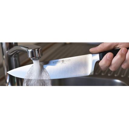 Wüsthof - Keittiöveitsisarja CLASSIC IKON 3 kpl musta