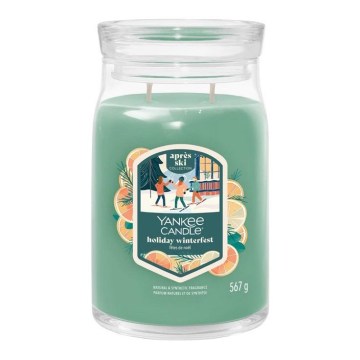 Yankee Candle - Tuoksukynttilä HOLIDAY WINTERFEST suuri 567 g 60-90 h