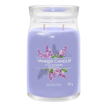 Yankee Candle - Tuoksukynttilä LILAC BLOSSOMS suuri 567g 60-90 tuntia