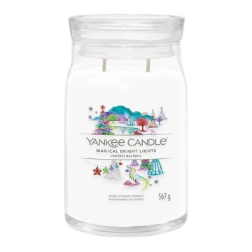 Yankee Candle - Tuoksukynttilä MAGICAL BRIGHT LIGHTS suuri 567g 60–90 tuntia