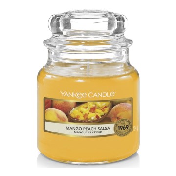 Yankee Candle - Tuoksukynttilä MANGO PEACH SALSA pieni 104g 20-30 h
