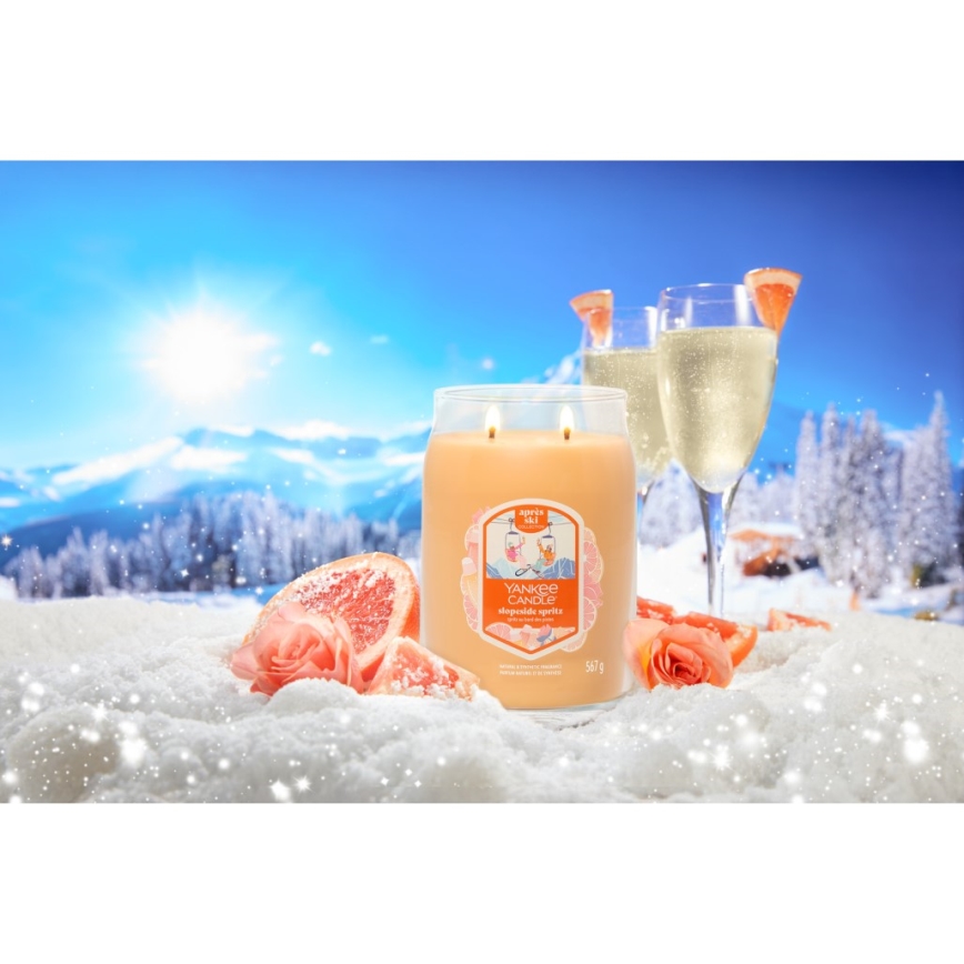 Yankee Candle - Tuoksukynttilä SLOPESIDE SPRITZ iso 567 g 60–90 h