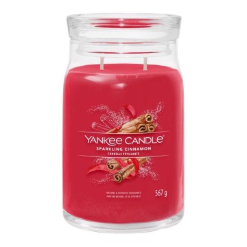 Yankee Candle - tuoksukynttilä SPARKLING CINNAMON suuri 567g 60-90 h
