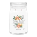 Yankee Candle - Tuoksukynttilä WHITE SPRUCE & GRAPEFRUIT iso 567g 60-90 tuntia