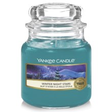 Yankee Candle - Tuoksukynttilä WINTER NIGHT STARS pieni 104g 20-30 tunnit