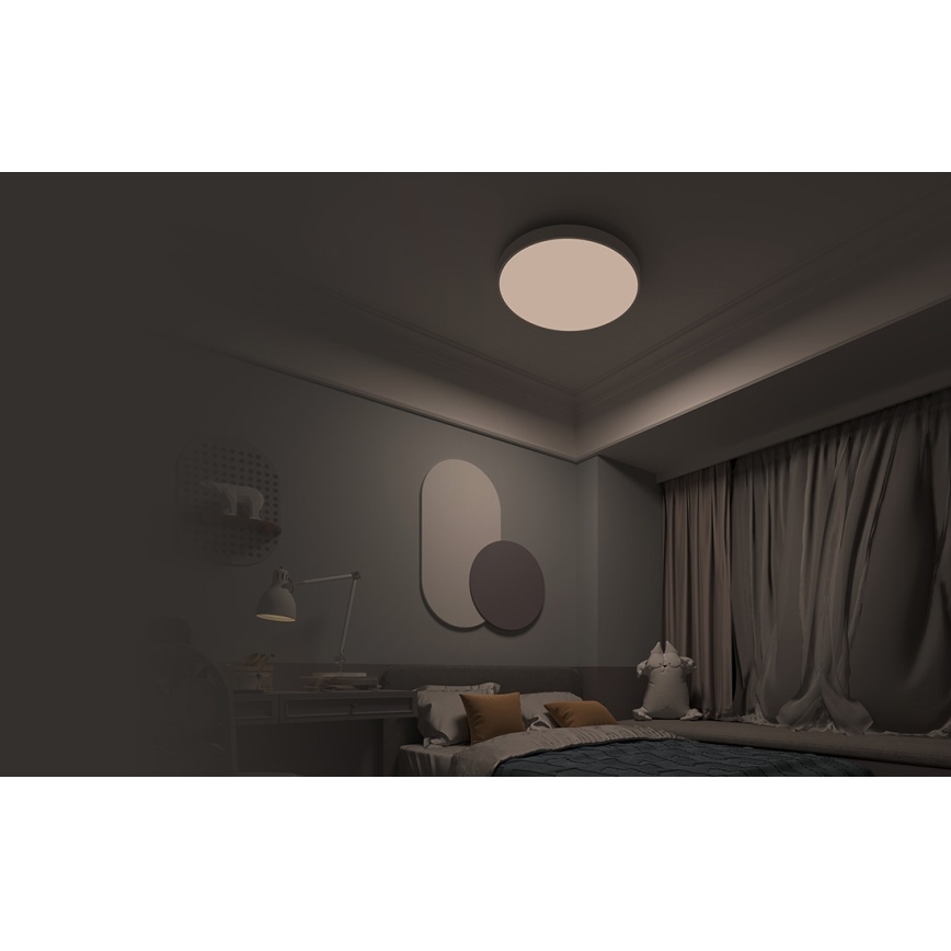 Yeelight -Himmennettävä LED-RGB-kattovalaisin ARWEN 450S LED/50W/230V CRI 90 + kaukosäädin Wi-Fi/BT