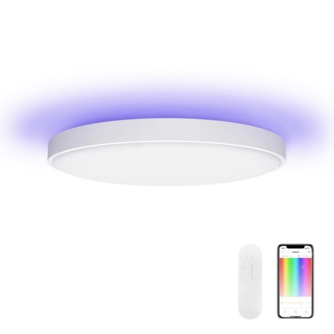 Yeelight - Himmennettävä LED-RGB-kattovalaisin ARWEN 550S LED/50W/230V CRI 90 + kaukosäädin Wi-Fi/BT