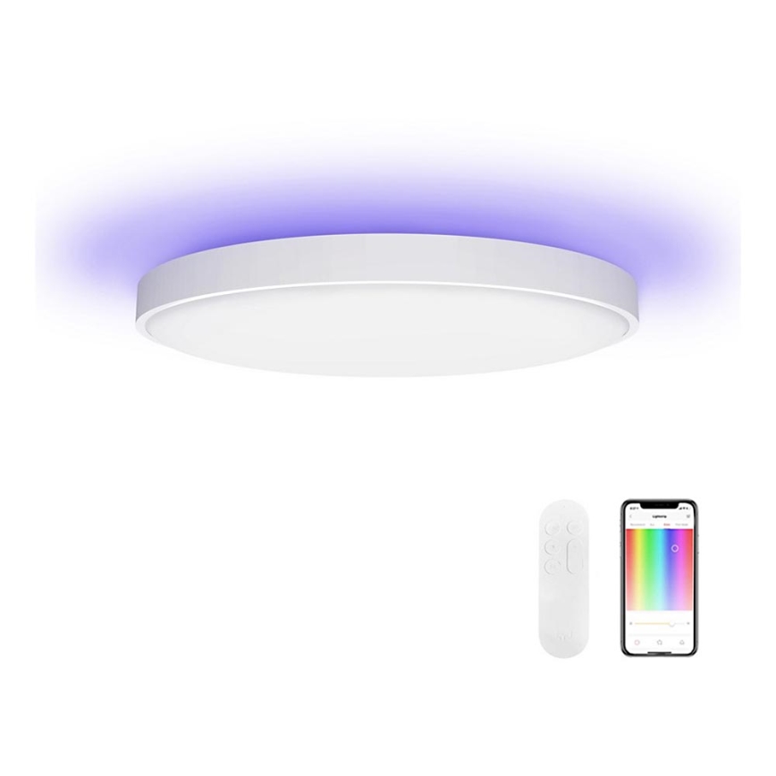 Yeelight - Himmennettävä LED-RGB-kattovalaisin ARWEN 550S LED/50W/230V CRI 90 + kaukosäädin Wi-Fi/BT