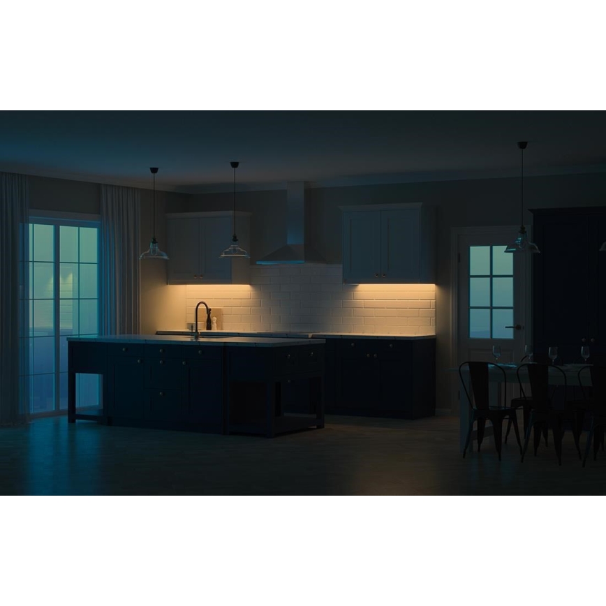 Yeelight - LED himmennettävä ladattava kalustevalaisin sensorilla LED/2,4W/2200 mAh 2700K 60 cm hopea