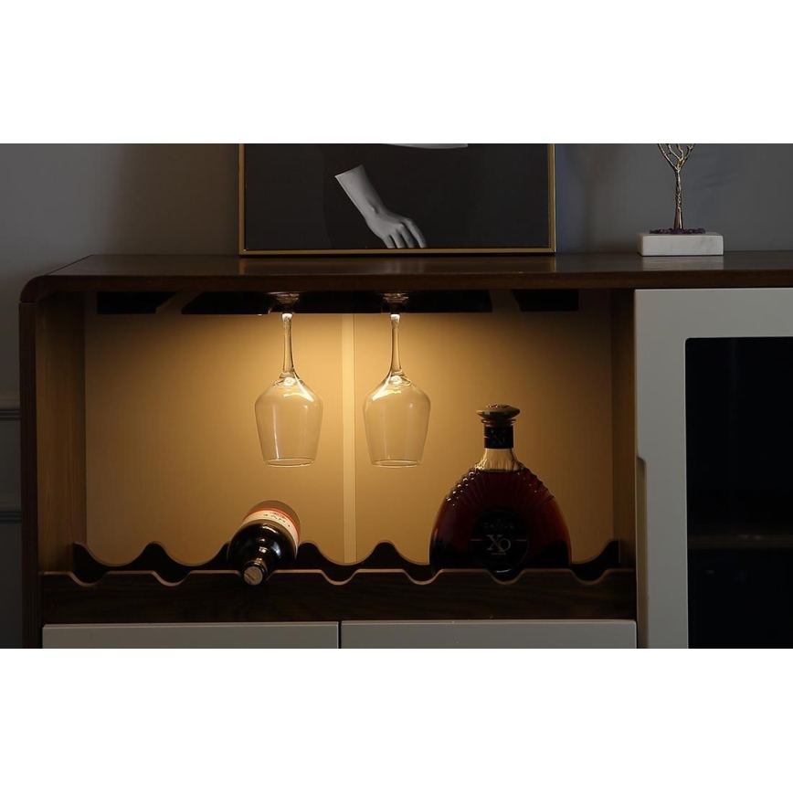 Yeelight - LED himmennettävä ladattava kalustevalaisin sensorilla LED/2,4W/2200 mAh 2700K 60 cm hopea