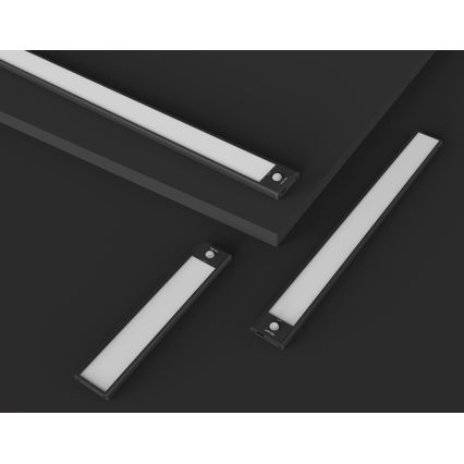 Yeelight - LED himmennettävä ladattava kalustevalaisin sensorilla LED/2,4W/2200 mAh 4000K 60 cm musta