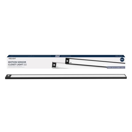 Yeelight - LED himmennettävä ladattava kalustevalaisin sensorilla LED/2,4W/2200 mAh 4000K 60 cm musta