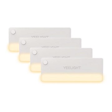 Yeelight - SETTI 4x LED Huonekalujen anturivalaistus LED/0,15W/5V 2700K