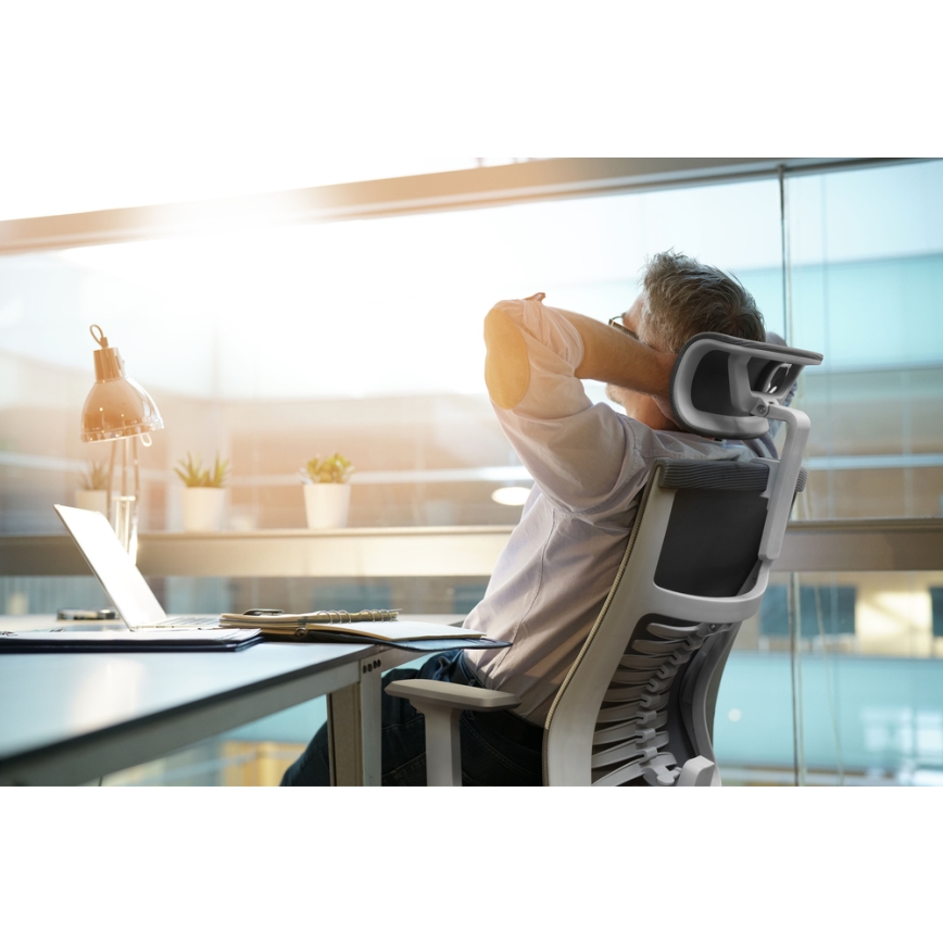 Yenkee - Työtuoli musta/harmaa