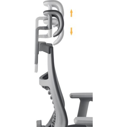 Yenkee - Työtuoli musta/harmaa