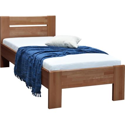 Yhden hengen sänky AMBER 90x200 cm luumu