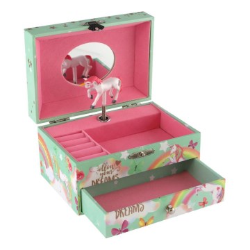 Yksisarvinen korurasia, jossa soi melodia