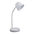 Ylävalo - LED-himmennettävä kosketuspöytävalaisin LED / 5W / 230V valkoinen