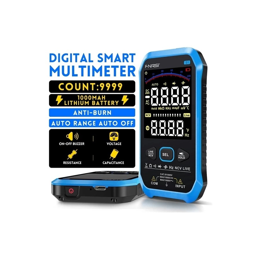 Yleismittari 1000 mAh 5 V