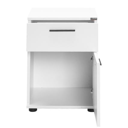 Yöpöytä 57x40 cm valkoinen