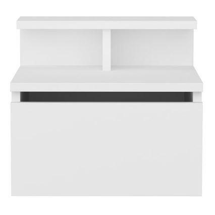 Yöpöytä ALICE 39,8x35 cm valkoinen