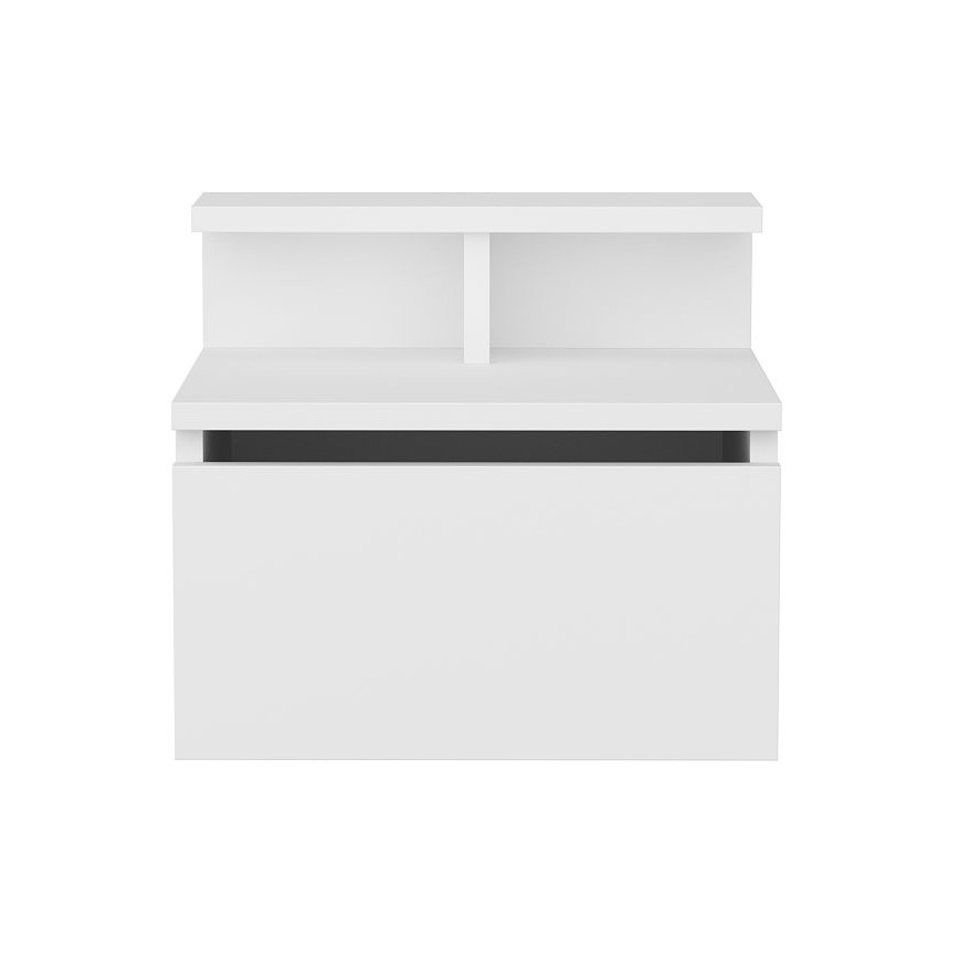 Yöpöytä ALICE 39,8x35 cm valkoinen