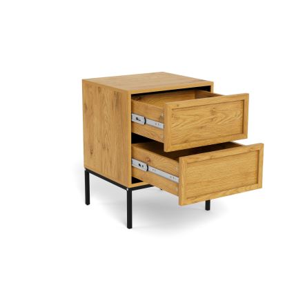 Yöpöytä ALIN 46 x 40 cm, vaaleanruskea