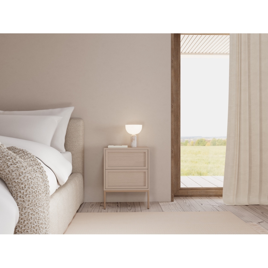 Yöpöytä ALIN 46x40 cm taupe