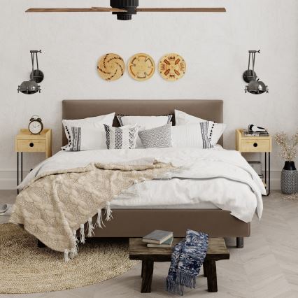 Yöpöytä CACTUS 60x29,5 cm beige/musta