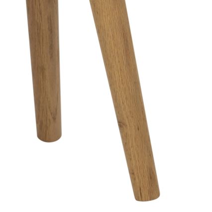 Yöpöytä CARLY tammi/valkoinen