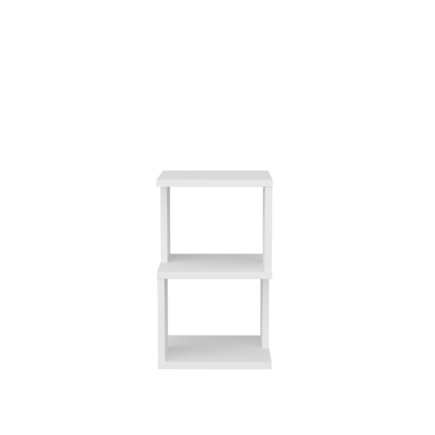 Yöpöytä CARTER 49,4x29,6 cm valkoinen