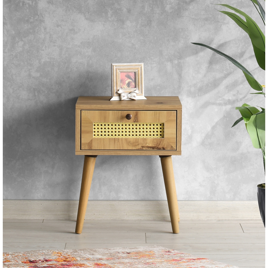 Yöpöytä EUROMOS 50x40 cm ruskea