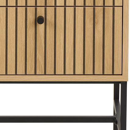 Yöpöytä laatikoilla OLIVIA tammi