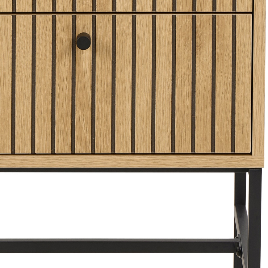 Yöpöytä laatikoilla OLIVIA tammi