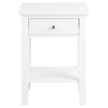 Yöpöytä LARA valkoinen
